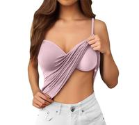 Camiseta deportiva sin mangas para mujer, Y2K, moderna, para gimnasio, sin mangas, lindas blusas de una pieza para deportes, salir, casual, correr, entrenamiento, primavera, verano, novedad, Morado