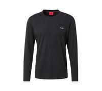 HUGO Camiseta de punto de algodón con logo estampado - StyleDerol222, 50466159 Negro XS
