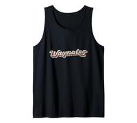 Camiseta Destressed Waymaker Miracle Worker Light in The Darkness Camiseta sin Mangas