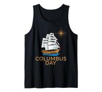 Camiseta Día Columbus | Camisa de Día de Cristóbal Colón Camiseta sin Mangas