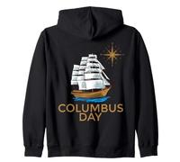 Camiseta Día Columbus | Camisa de Día de Cristóbal Colón Sudadera con Capucha