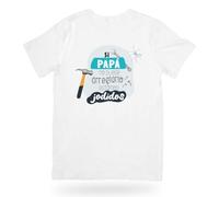 Camiseta Día del Padre | Regalo Día del Padre | Ideas de Regalos Originales | Futuro Papá | Día del Padre Regalo Original | Ideas Día del Padre | Si Papá no Puede Arreglarlo Estamos Jodidos. (L)