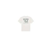 Camiseta dickies burns ss hombre egret L