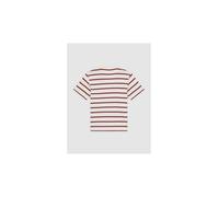 Camiseta dickies york stripe ss hombre blanco/marrón L