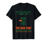 Camiseta Disc Golf Stepdad Not The Dad That Made You Funny Camiseta