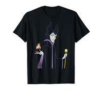 Camiseta Disney Sleeping Beauty Maléfica Outline Flame Camiseta
