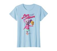 Camiseta Disney T.O.T.S. Love Delivered From Above Camiseta, Mujer, Azul Bebé, 3XL