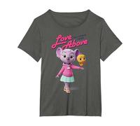 Camiseta Disney T.O.T.S. Love Delivered From Above Camiseta, Mujer tallas grandes, Asfalto, 1XL Grande