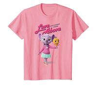 Camiseta Disney T.O.T.S. Love Delivered From Above Camiseta, Niños, Rosado, 4 años