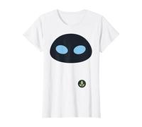 Camiseta Disney Wall-E Eve Face Graphic Camiseta, Mujer, Blanco, M