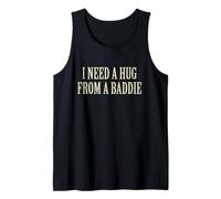 Camiseta Divertida Baddie Girl Girl Friend Boy Camiseta sin Mangas
