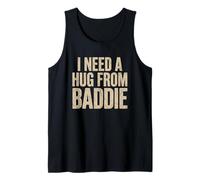 Camiseta Divertida Baddie Girl Girl Friend Boy Camiseta sin Mangas