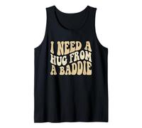 Camiseta Divertida Baddie Girl Girl Friend Boy Camiseta sin Mangas