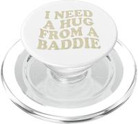 Camiseta Divertida Baddie Girl Girl Friend Boy PopSockets PopGrip para MagSafe