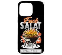 Camiseta Divertida BBQ Carne Bistec Parrilla Hombre Carcasa para iPhone 15 Pro MAX