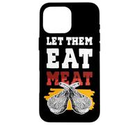 Camiseta Divertida BBQ Carne Bistec Parrilla Hombre Carcasa para iPhone 16 Pro MAX