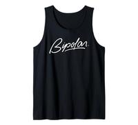 Camiseta Divertida Bipolar Camiseta sin Mangas
