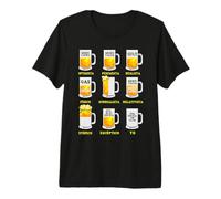 Camiseta Divertida Cerveza Psicoanalysis of Cervecero Camiseta Premium