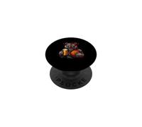 Camiseta Divertida con diseño de Oso de Baloncesto PopSockets PopGrip Adhesivo