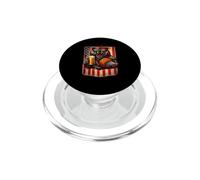 Camiseta Divertida con diseño de Oso de Baloncesto PopSockets PopGrip para MagSafe
