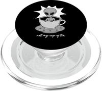 Camiseta Divertida con Estampado de alienígenas de Not My Cup of Tea PopSockets PopGrip para MagSafe