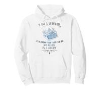 Camiseta Divertida con Texto en inglés I Am A Writer, Regalo para Autor Periodista Sudadera con Capucha