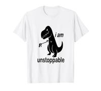 Camiseta Divertida con Texto en inglés I Am Unstoppable para Hombres, Mujeres y jóvenes Camiseta
