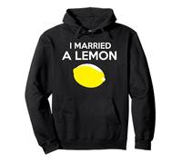 Camiseta Divertida con Texto en inglés «I Married A Lemon» Sudadera con Capucha