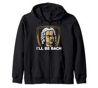 Camiseta Divertida con Texto en inglés I'Ll Be Bach Sudadera con Capucha