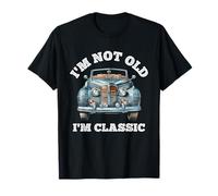 Camiseta Divertida con Texto en inglés I'm Not Old I'm Classic para Hombre Camiseta