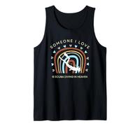 Camiseta divertida con texto en inglés "someone i love is scuba diving in heaven" Camiseta sin Mangas