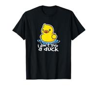 Camiseta divertida con texto "I Don't Give A Duck Camiseta