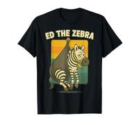 Camiseta divertida de Ed The Zebra Captured Camiseta