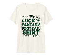 Camiseta Divertida de fútbol This Is My Lucky Fantasy Camiseta Premium