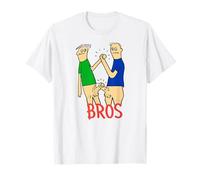 Camiseta divertida de la amistad de Bros before Hoes Camiseta