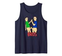 Camiseta Divertida de la Amistad de Bros Before Hoes Camiseta sin Mangas