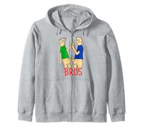 Camiseta Divertida de la Amistad de Bros Before Hoes Sudadera con Capucha