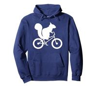 Camiseta Divertida de la Bici de la Ardilla de Montar a Caballo de la Ardilla Sudadera con Capucha