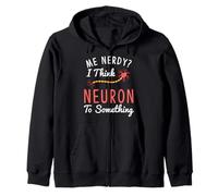Camiseta Divertida de neurociencia I Think Neuron To Something Nerve Sudadera con Capucha