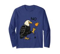 Camiseta Divertida de No Kings In America - Retro Political Hombres Mujeres Manga Larga