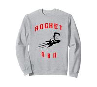 Camiseta Divertida de Parodia política Rocket Man Kim Jong Un Sudadera