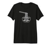 Camiseta Divertida de Ramen Less Talk More Noodles Camiseta Premium