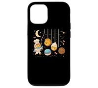 Camiseta Divertida Espacio Planetas Newton LGBTQ Péndulo Carcasa para iPhone 12/12 Pro