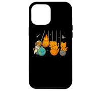 Camiseta Divertida Espacio Planetas Newton Péndulo Carcasa para iPhone 12 Pro MAX