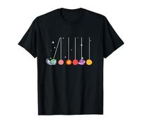 Camiseta Divertida Física Astronomía Planetas Péndulo Newton Camiseta