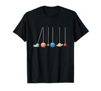 Camiseta Divertida Física Astronomía Planetas Péndulo Newton Camiseta