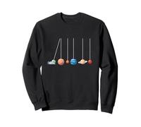 Camiseta Divertida Física Astronomía Planetas Péndulo Newton Sudadera