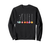 Camiseta Divertida Física Astronomía Planetas Péndulo Newton Sudadera