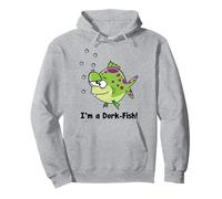 Camiseta Divertida I'm a DORK-Fish para Estudiantes Sudadera con Capucha