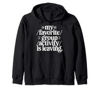 Camiseta Divertida Introvertida Ansiedad Social Introvertida Sudadera con Capucha